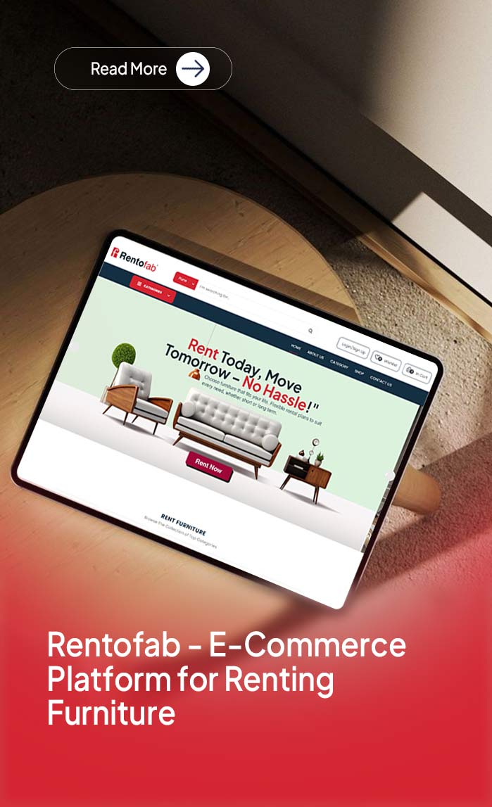 Rentofab - E-Commerce Platform for Renting Furniture